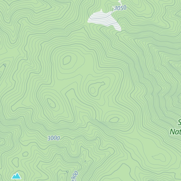 Map of Hardscrabble Mountain