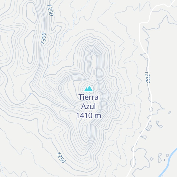 Map of Tierra Azul