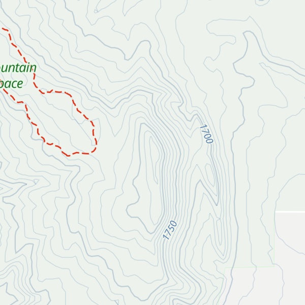 Map of Rabbit Mountain