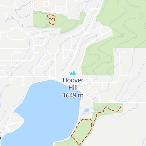 Map of Hoover Hill