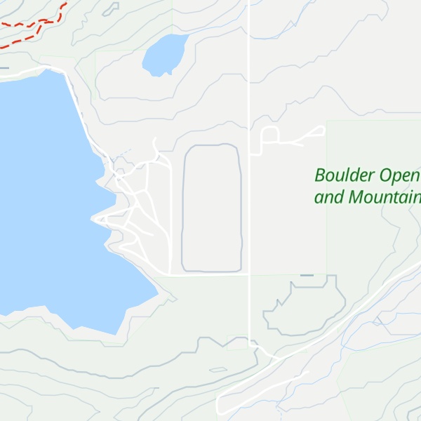 Map of Lake Mesa