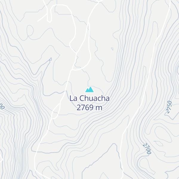 Map of La Chuacha