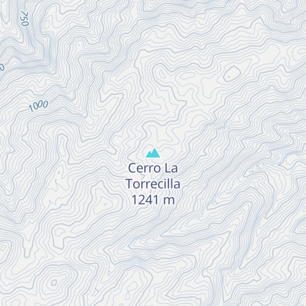 Map of Cerro La Torrecilla