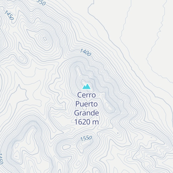 Map of Cerro Puerto Grande