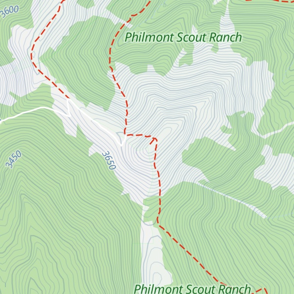 Map of Baldy Mountain