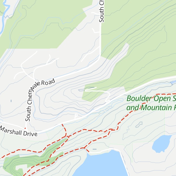 Map of Davidson Mesa