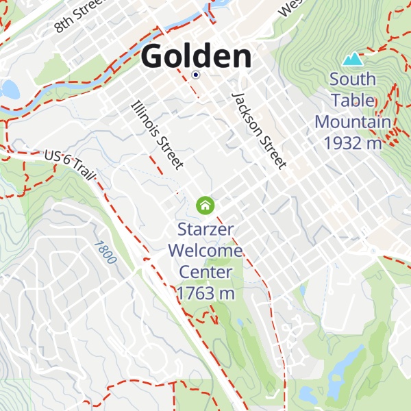 Map of Starzer Welcome Center