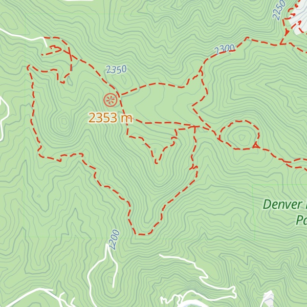 Map of Mount Falcon