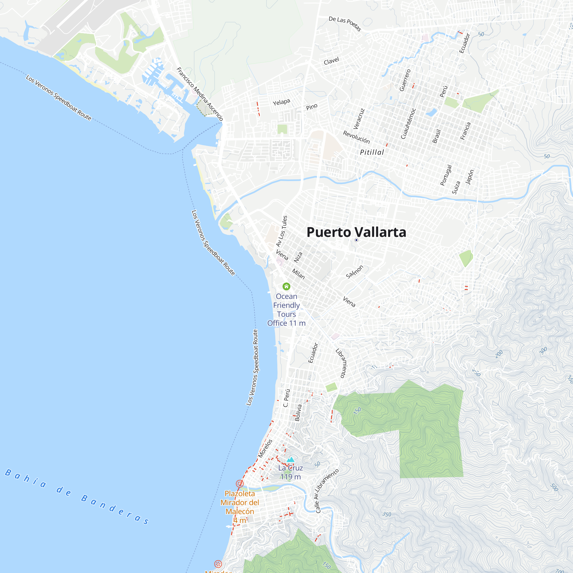 Ocean Friendly Tours Office map