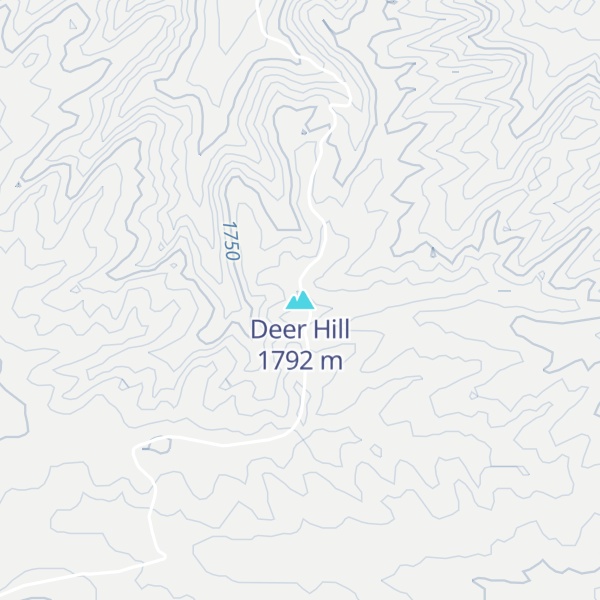 Map of Deer Hill