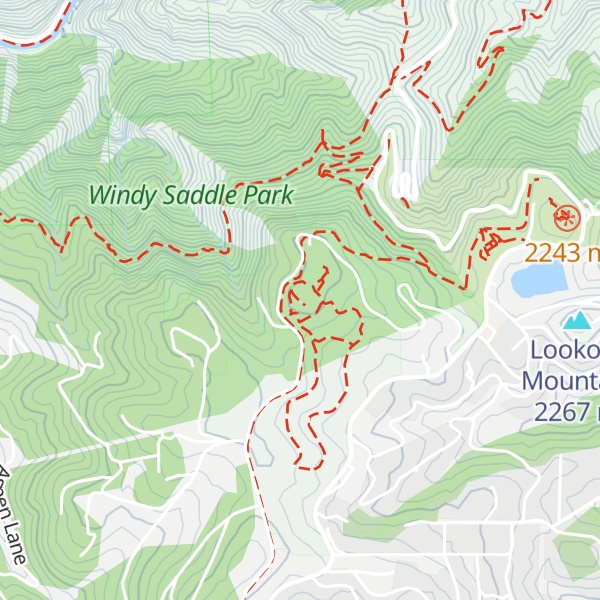 Map of Colorow Hill