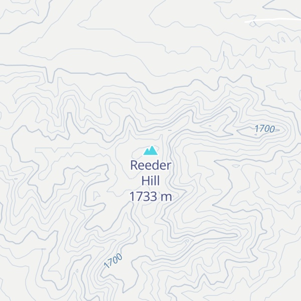 Map of Reeder Hill