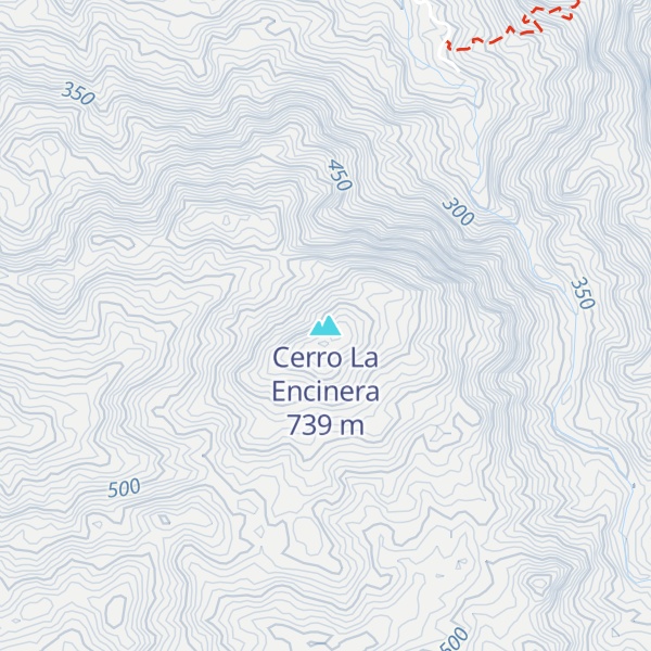Map of Cerro La Encinera