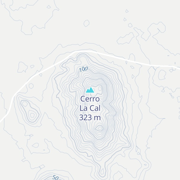 Map of Cerro La Cal