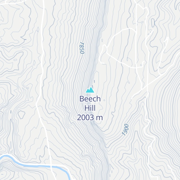 Map of Beech Hill