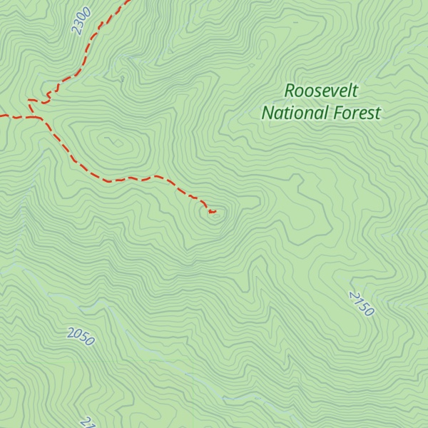 Map of Stone Mountain