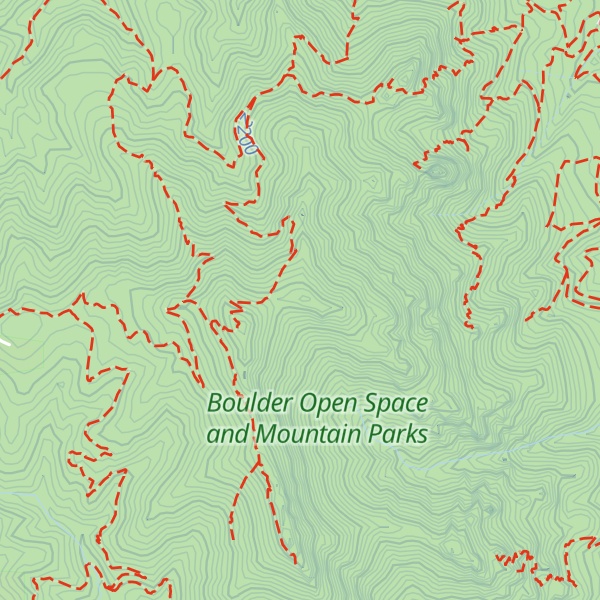 Map of The Flatirons