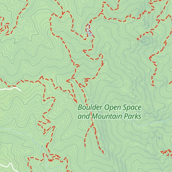Map of Green Mountain