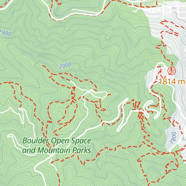 Map of Flagstaff Nature Center