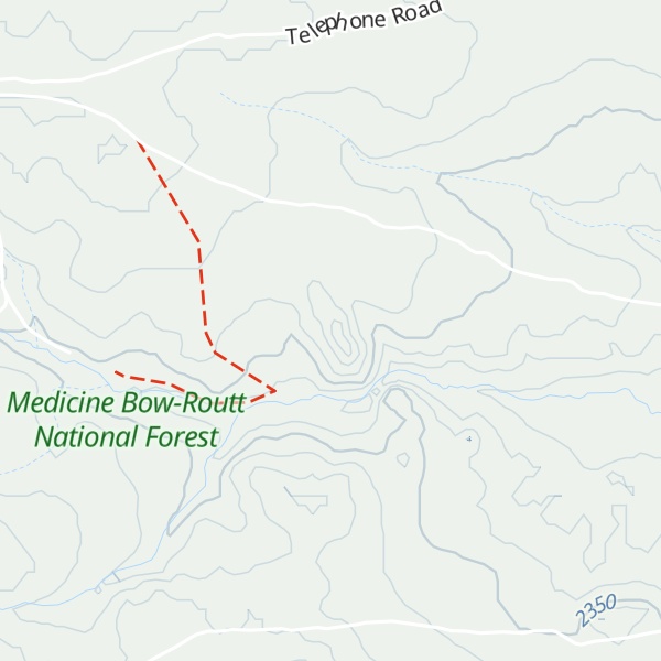 Map of Pitcher Hill