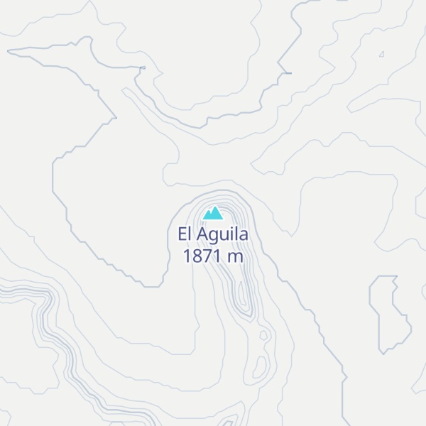 Map of El Aguila