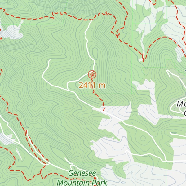 Map of Bald Mountain