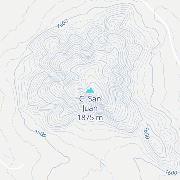 Map of C. San Juan