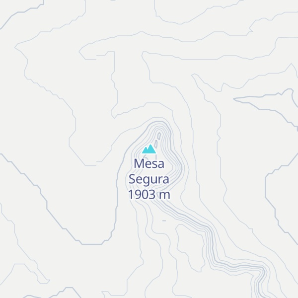Map of Mesa Segura