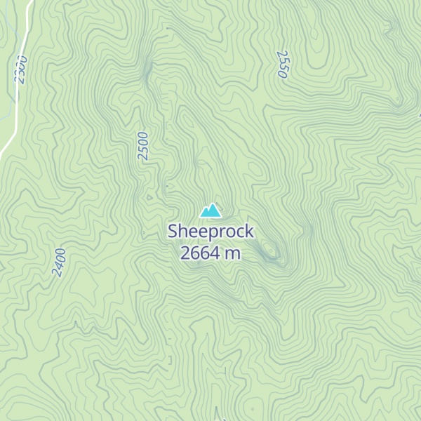 Map of Sheeprock