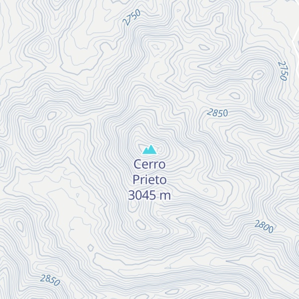 Map of Cerro Prieto