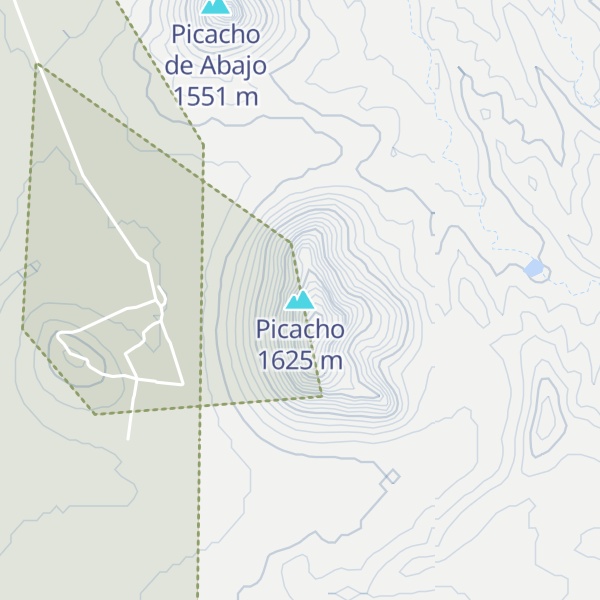 Map of Picacho