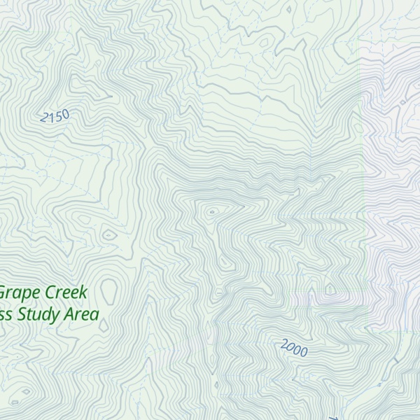 Map of Horseshoe Mountain