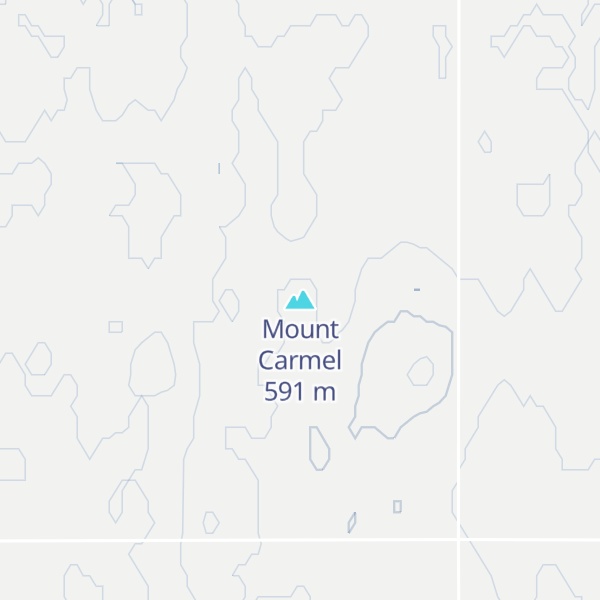 Map of Mount Carmel