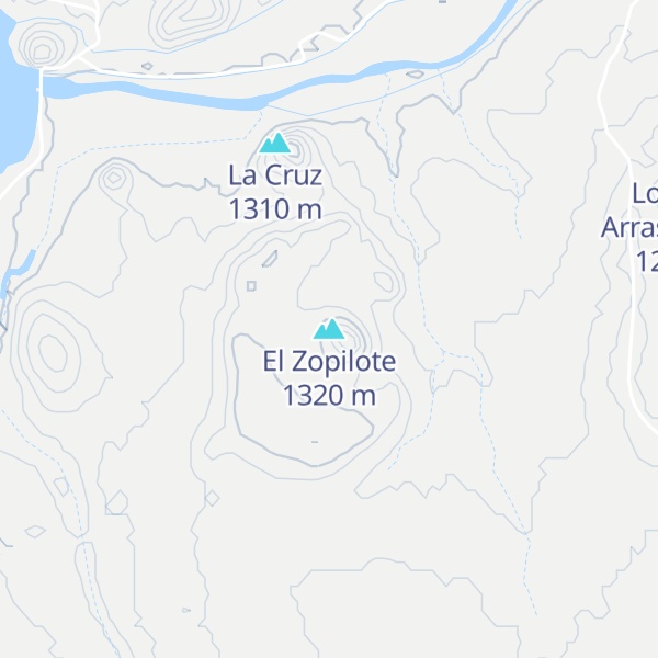 Map of El Zopilote