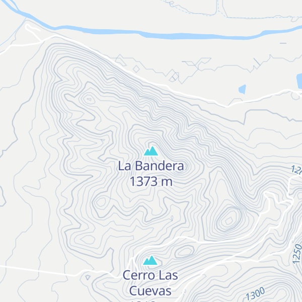 Map of La Bandera