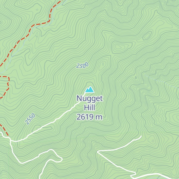 Map of Nugget Hill