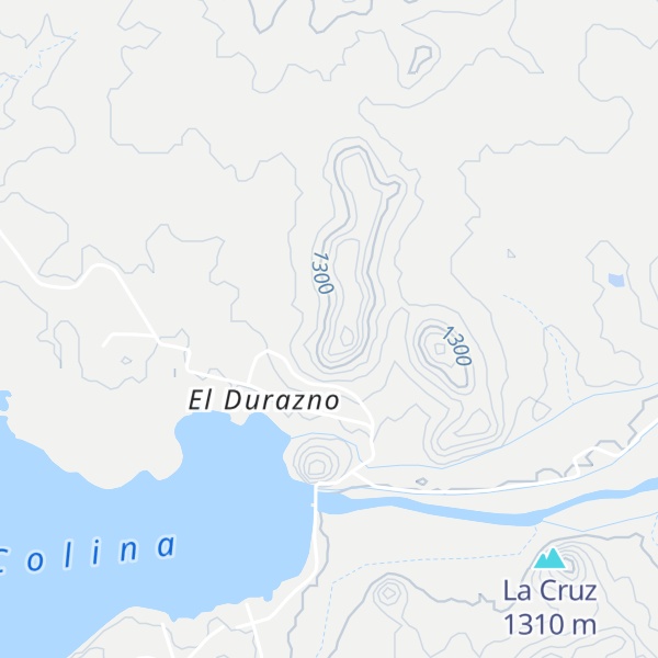 Map of Cerro Malpais