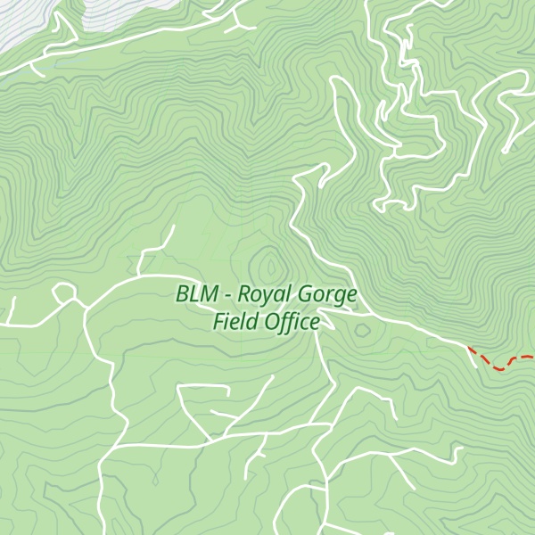 Map of Dirigo Hill