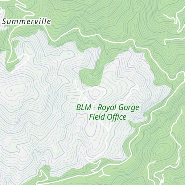 Map of Melvina Hill