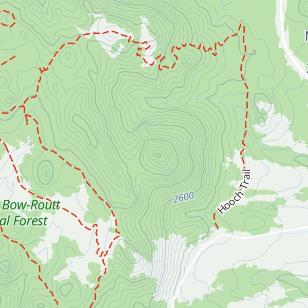 Map of Pole Mountain