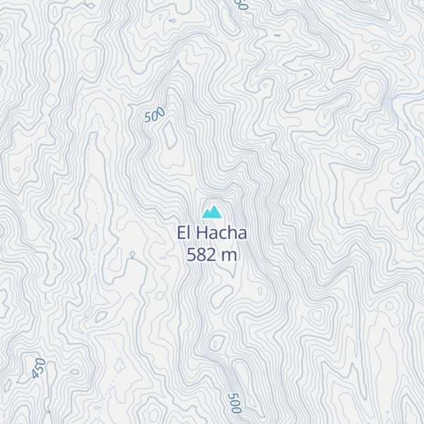 Map of El Hacha