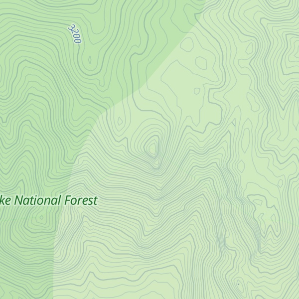 Map of Pilot Peak