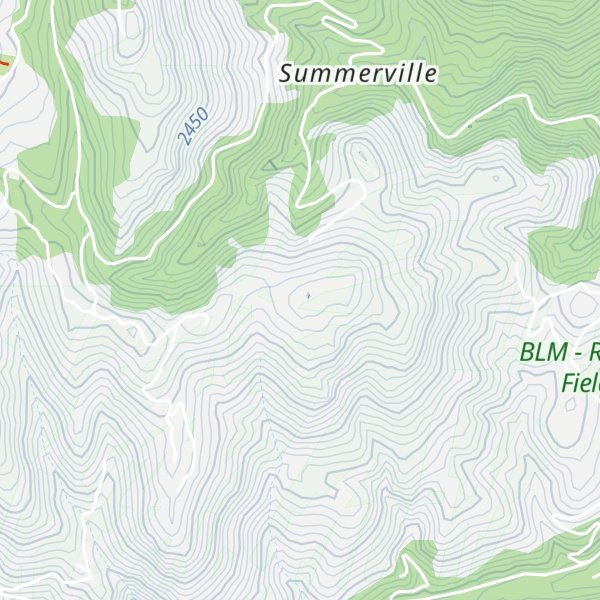 Map of Monument Hill