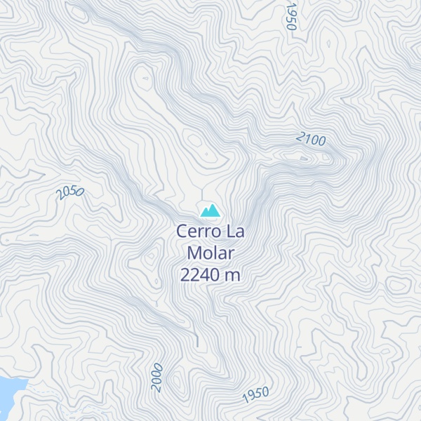 Map of Cerro La Molar