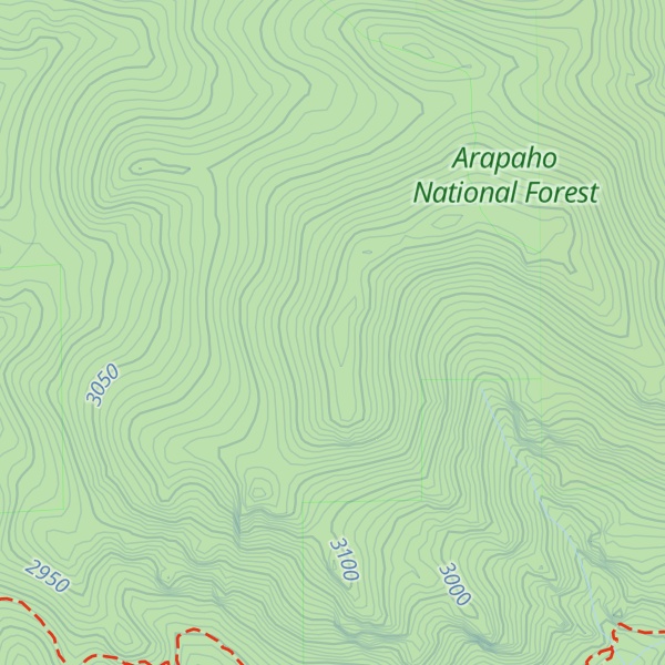 Map of Black Mountain