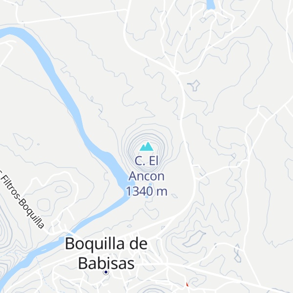 Map of C. El Ancon