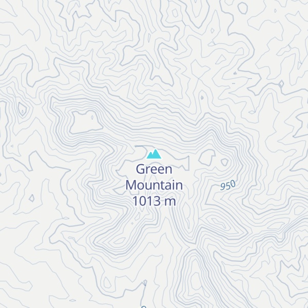 Map of Green Mountain