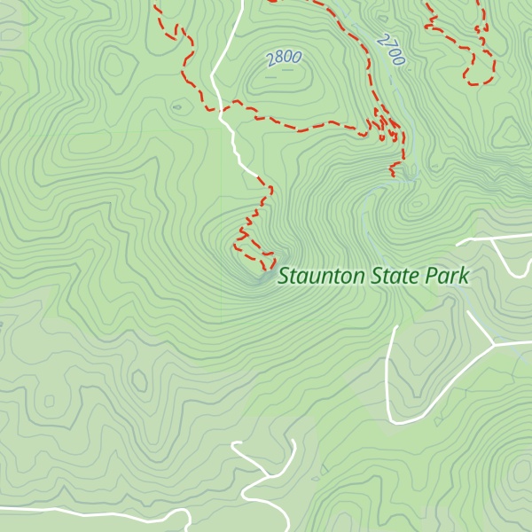 Map of Lions Head