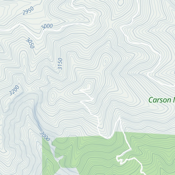Map of Sawmill Mountain