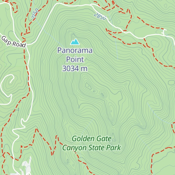 Map of Tremont Mountain